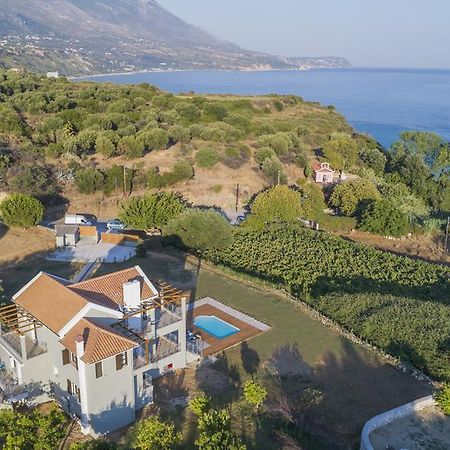 Filon Ktima Beachfront Upscale Villa Karavádhos Exterior foto
