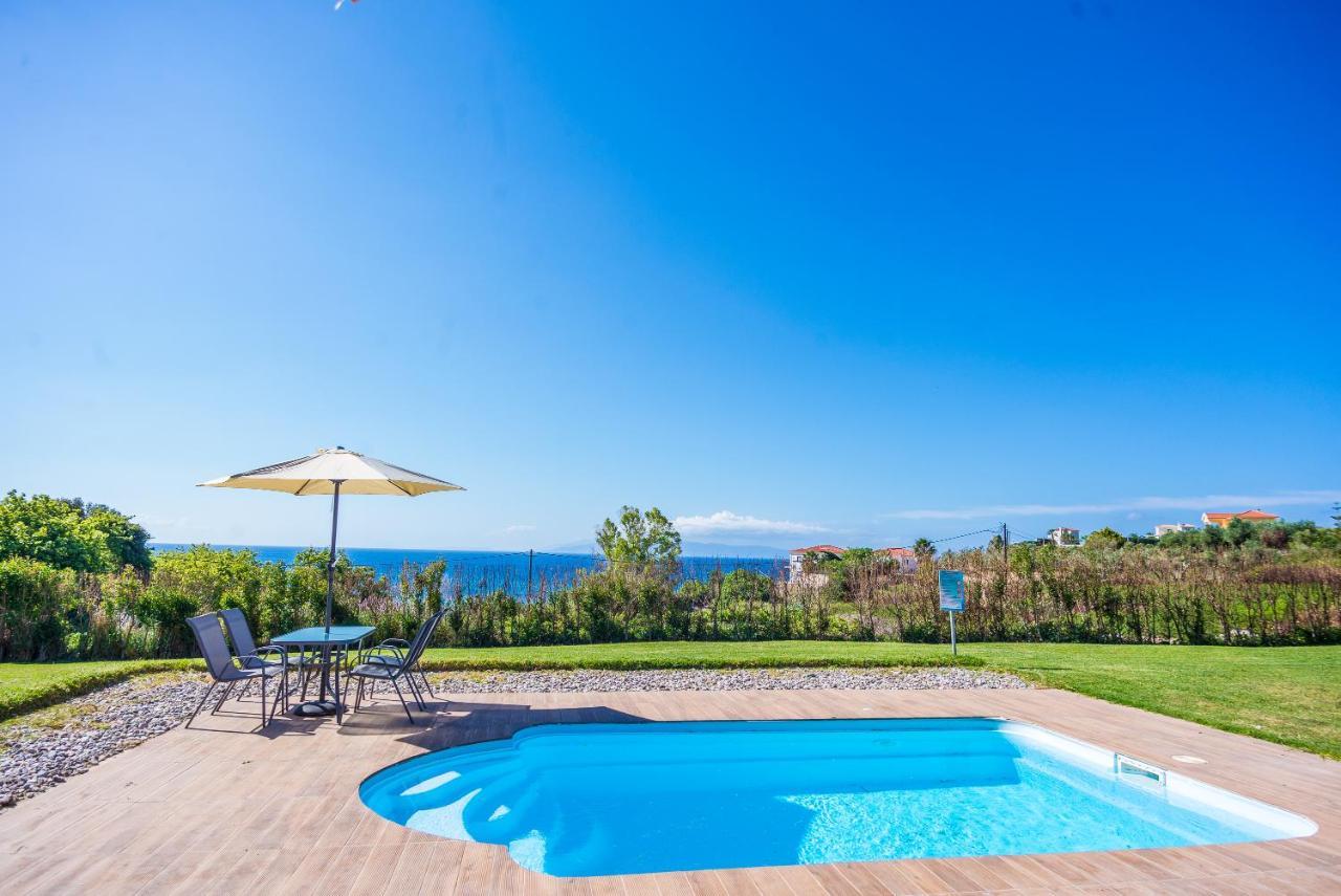 Filon Ktima Beachfront Upscale Villa Karavádhos Exterior foto